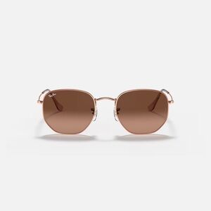Ray-Ban Copper-Toned Round Sunglasses